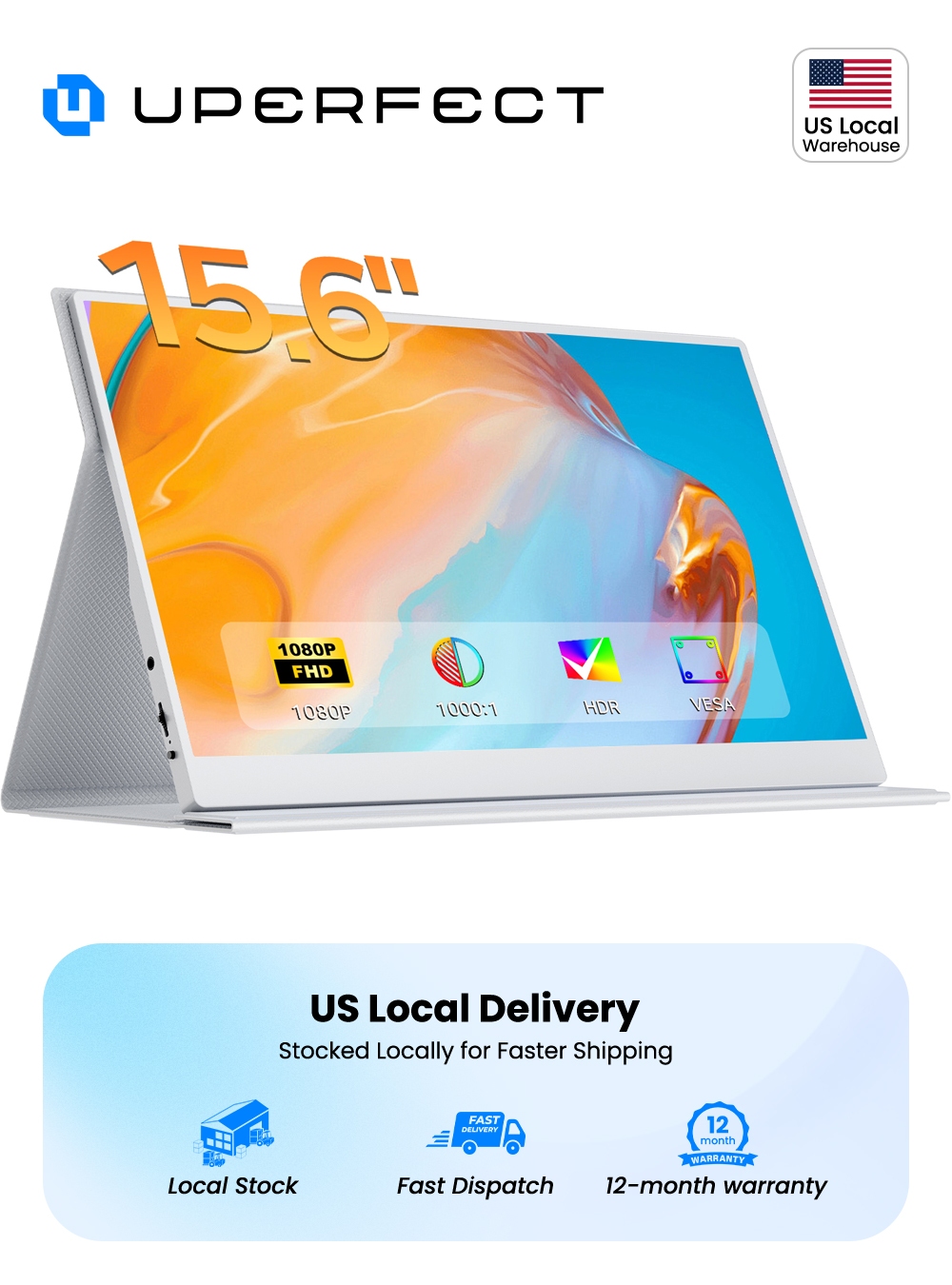 Board Game Pc - UPERFECT 15.6 Inch Portable Monitor For
