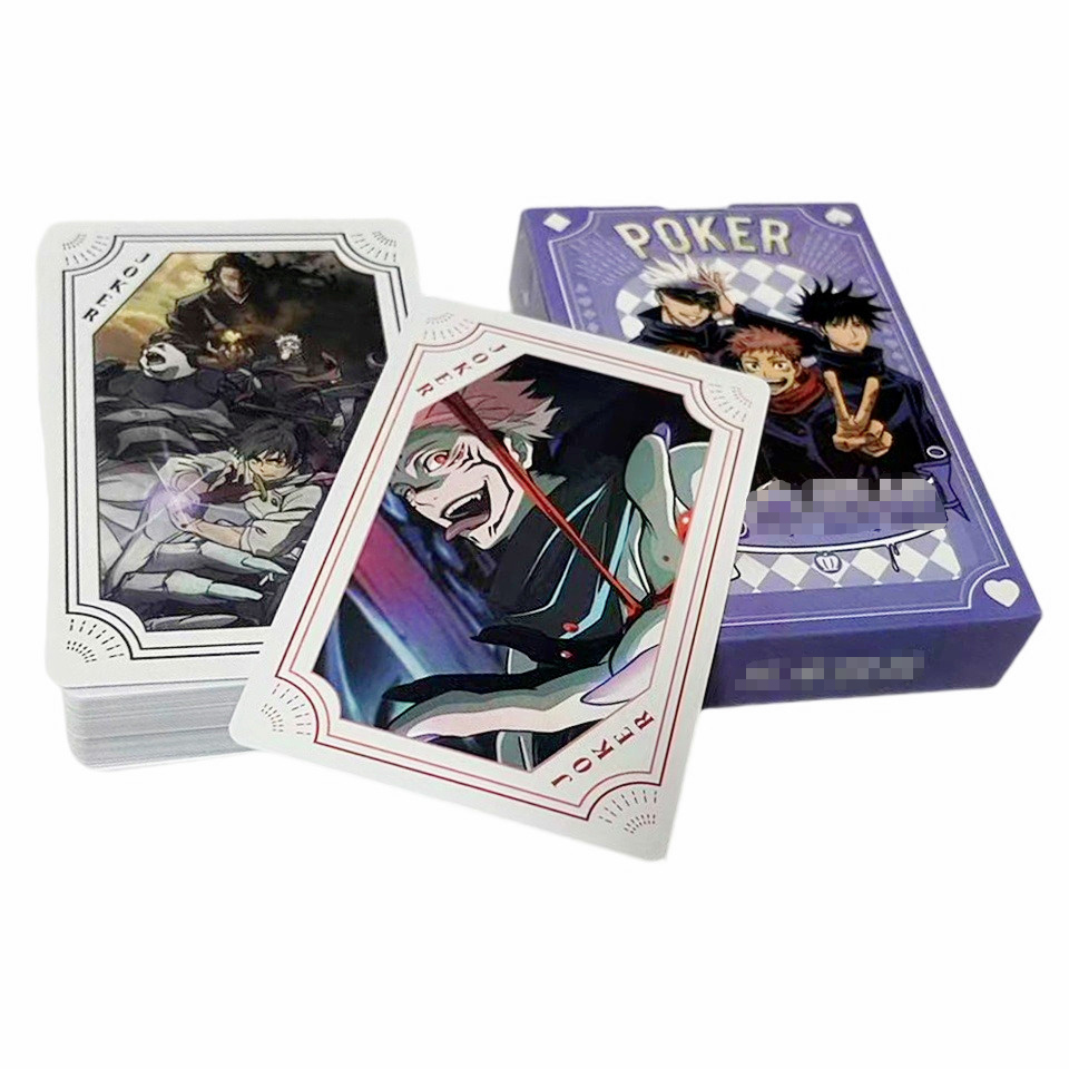 Card Game Deck - Jujutsu Kaisen Playing Poker Cards Board