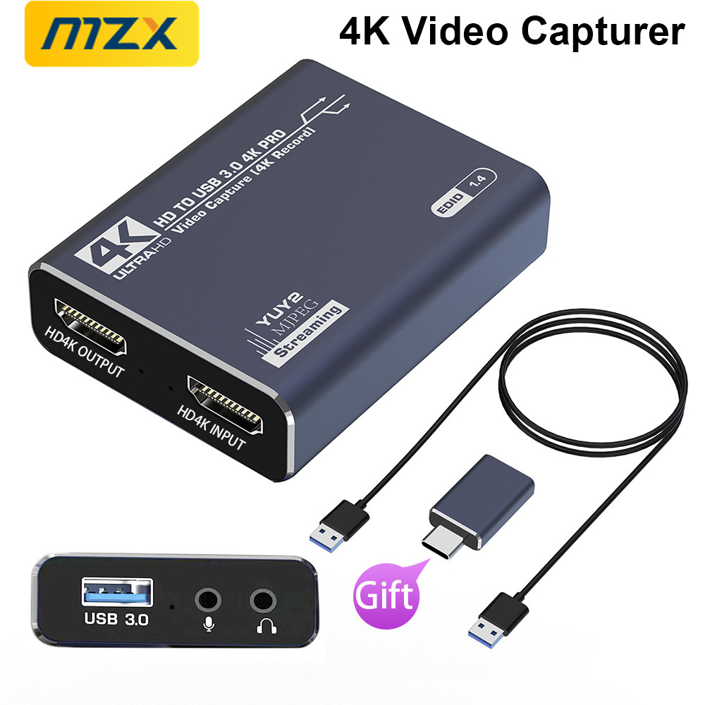 MZX 4K Video Capture Card Boar - Board Game Pc 评论和价格