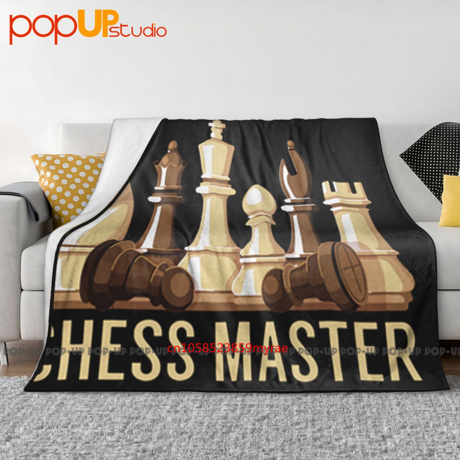 Chess Master Funny Board Game  - Board Game Quilt 评论和价格