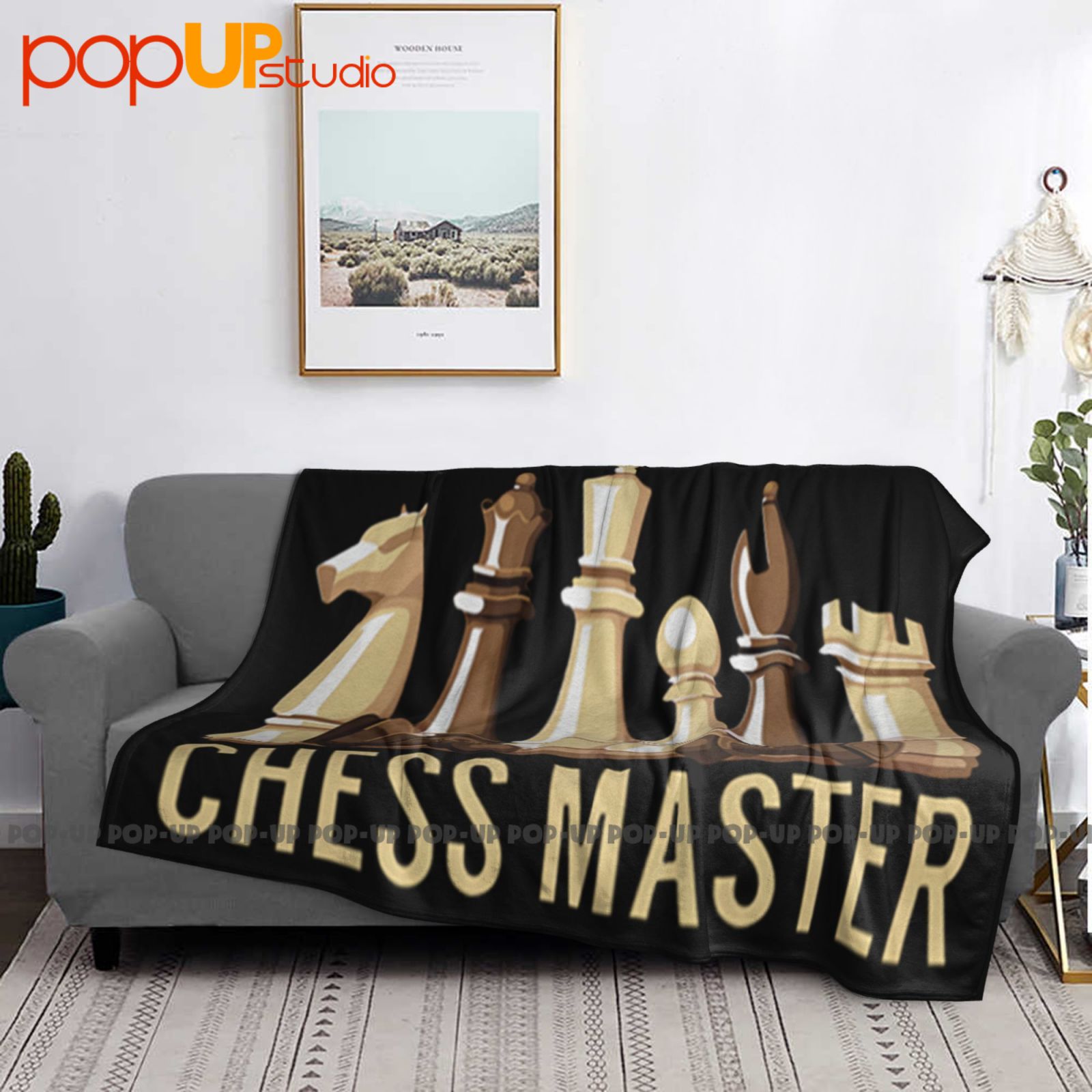 Chess Master Funny Board Game  - Board Game Quilt 评论和价格