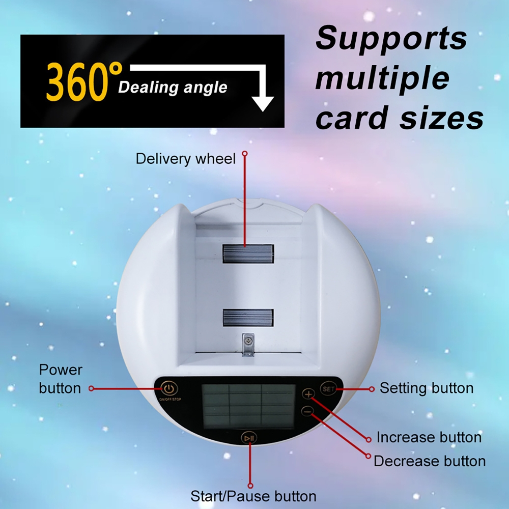 Automatic Card Dealer Machine  - Card Game Deck 评论和价格