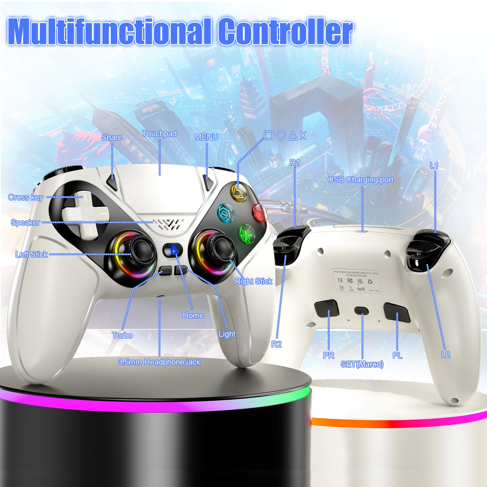 Wireless Controller Gamepad Fo - Board Game Pc 评论和价格