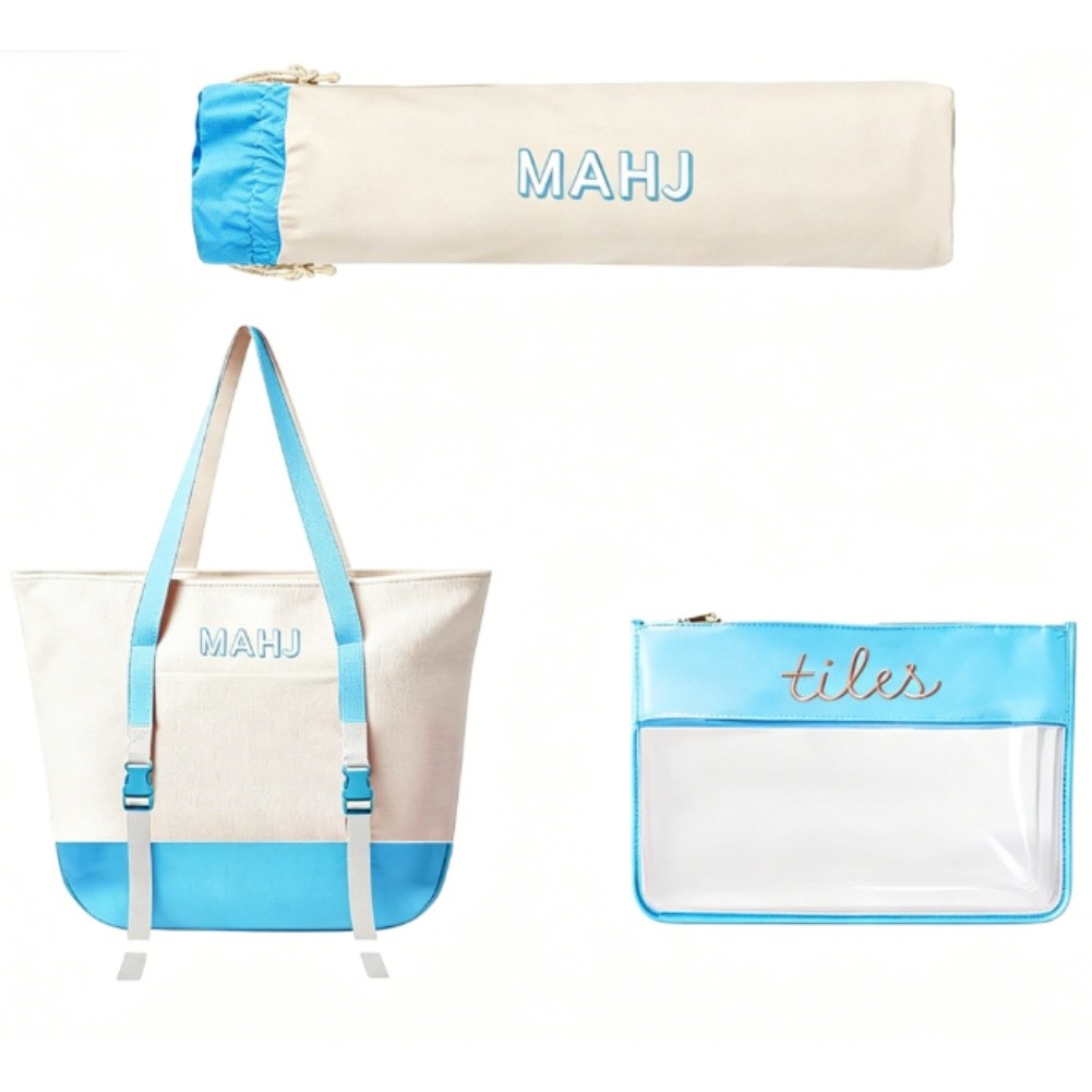 2026 New Versatile Canvas Mahj - Tile Bag Drawstring 评论和价格