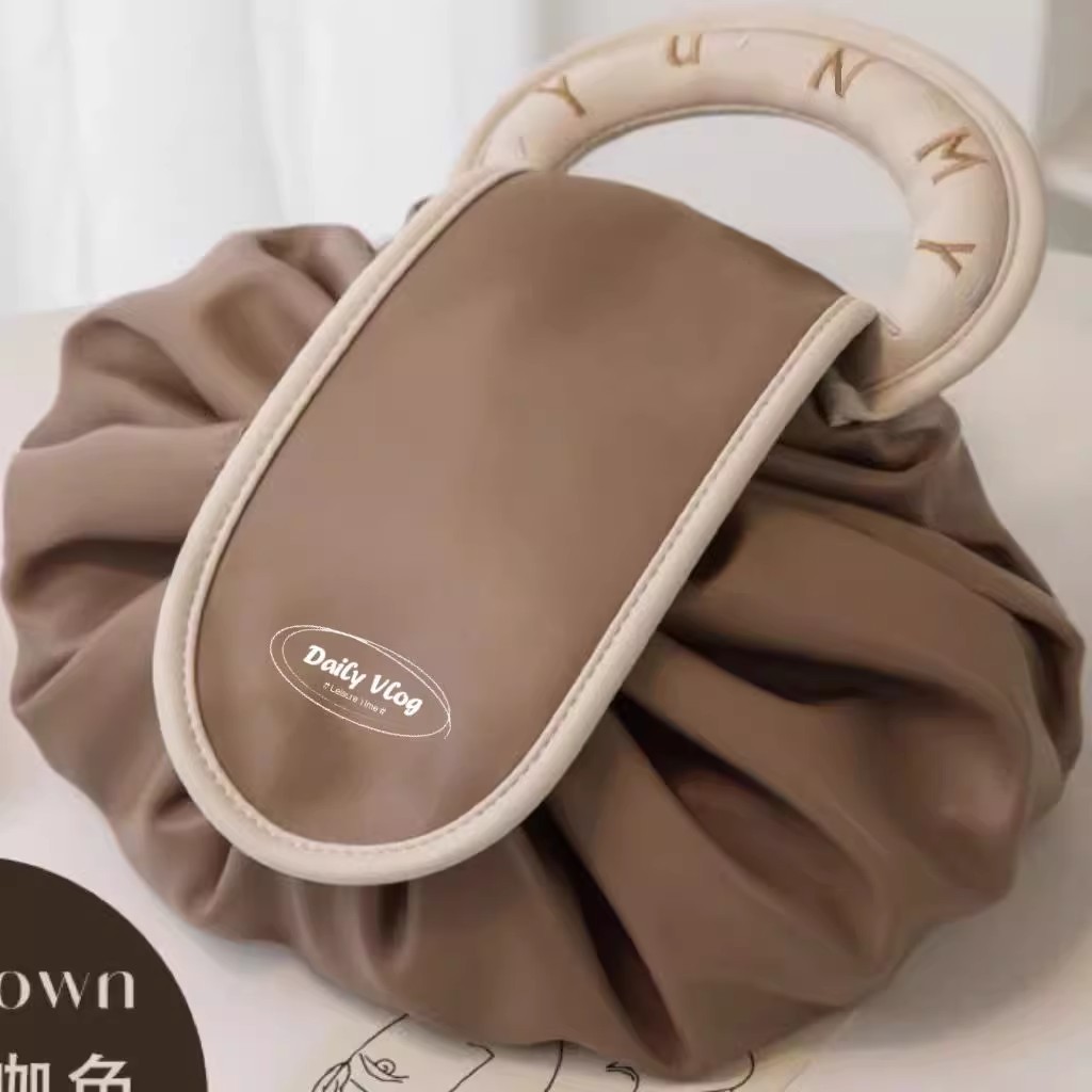 Lazy Cosmetic Bag Women's 2024 - Tile Bag Drawstring 评论和价格