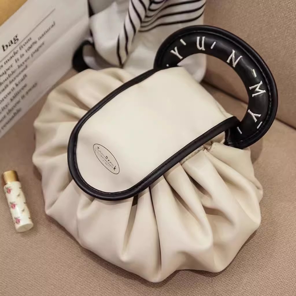 Lazy Cosmetic Bag Women's 2024 - Tile Bag Drawstring 评论和价格