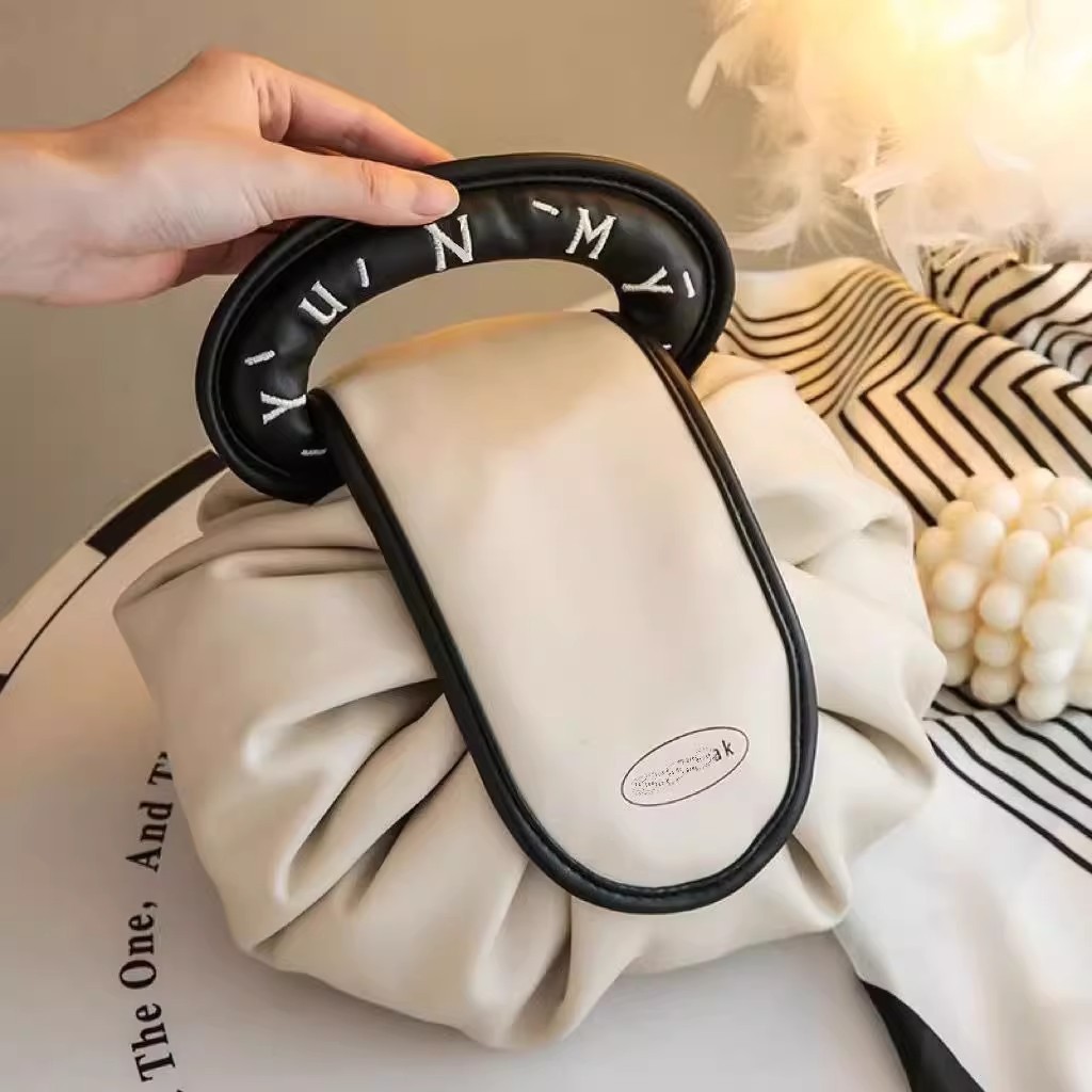 Lazy Cosmetic Bag Women's 2024 - Tile Bag Drawstring 评论和价格