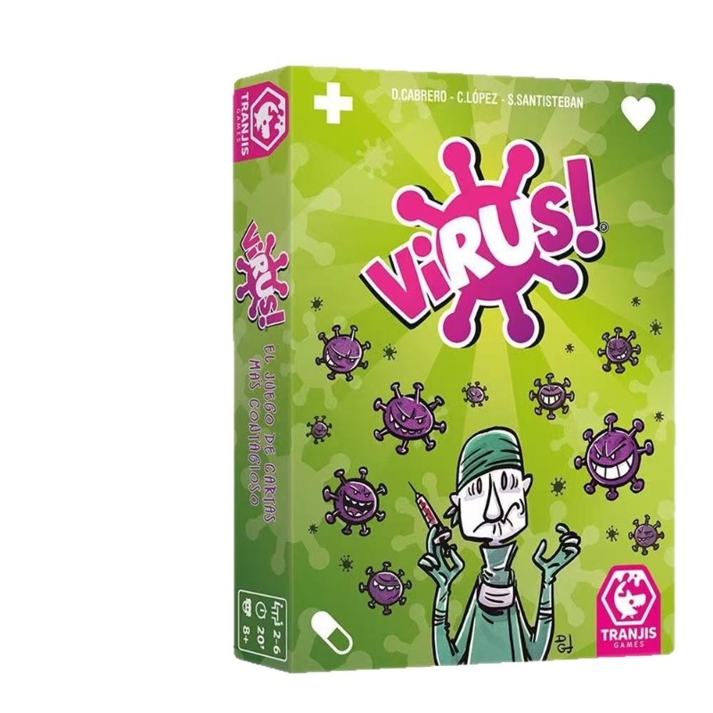 Family Strategy Card Game Set  - Board Game Virus 评论和价格