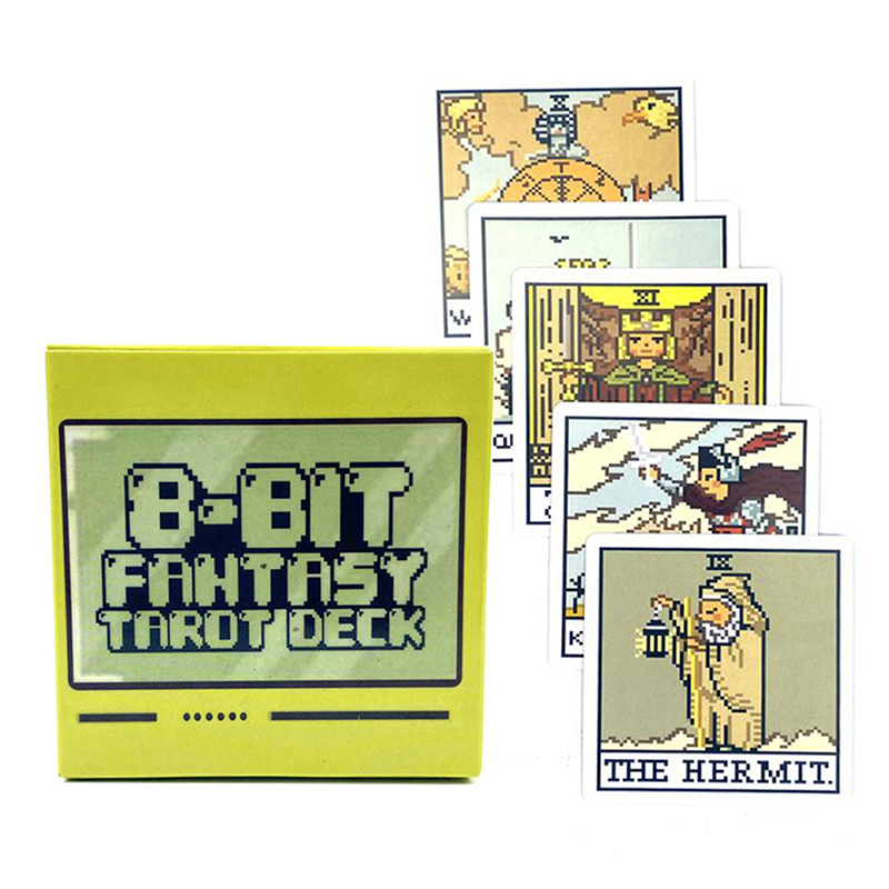 1Box 8 Bit Fantasy Tarot Deck  - Card Game Deck 评论和价格