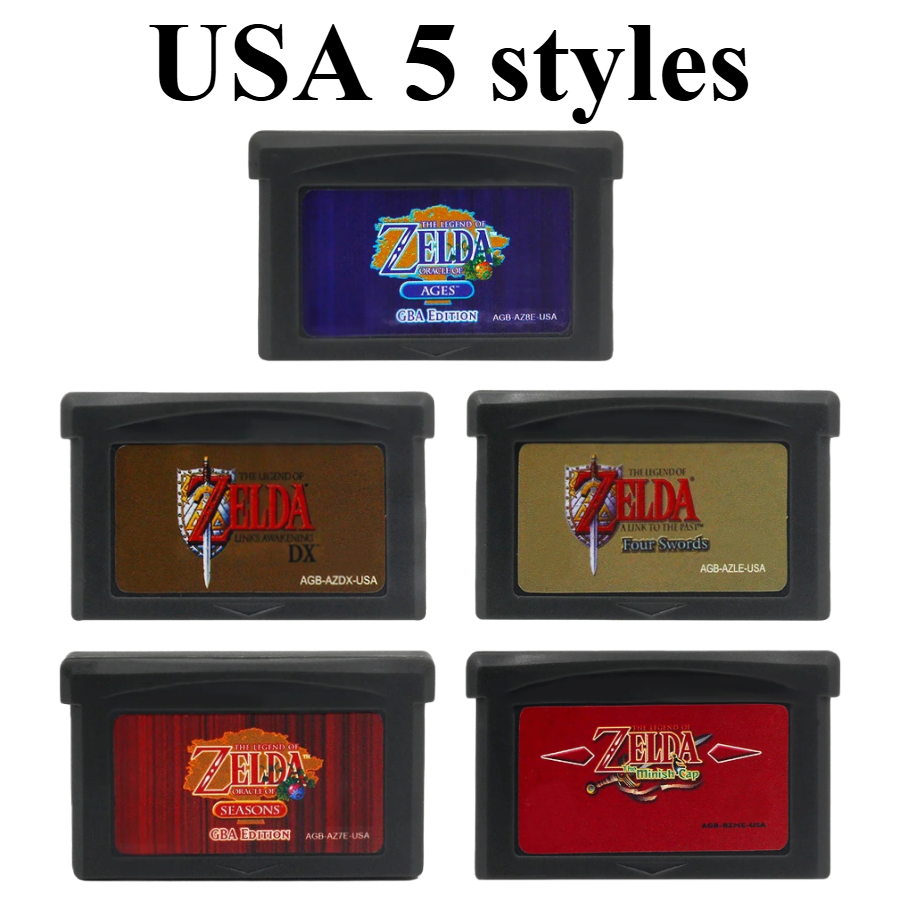 32 Bit Video GBA Game Cartridg - Board Game Zelda 评论和价格