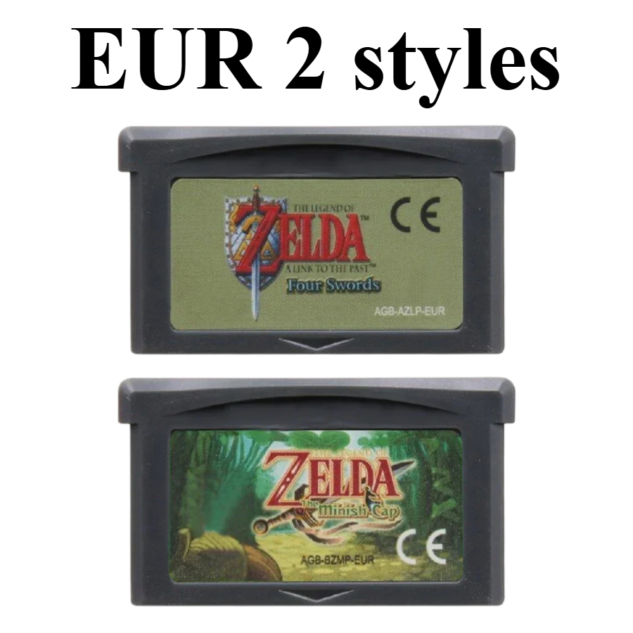 32 Bit Video GBA Game Cartridg - Board Game Zelda 评论和价格