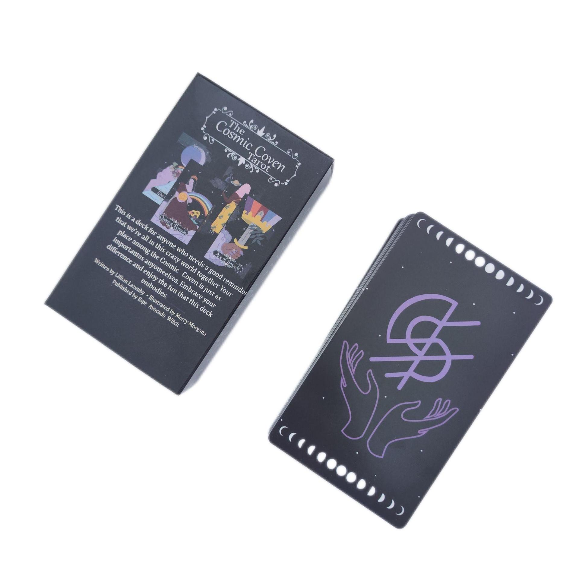 12x7cm The Cosmic Coven Tarot  - Board Game Instruction 评论和价格