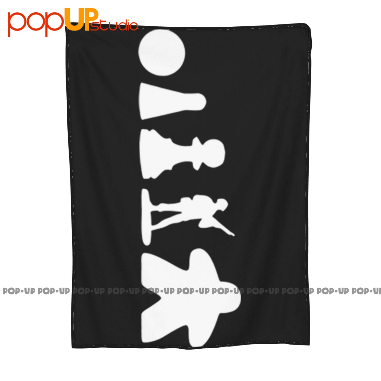 Meeple Evolution Parody Pawn C - Board Game Quilt 评论和价格