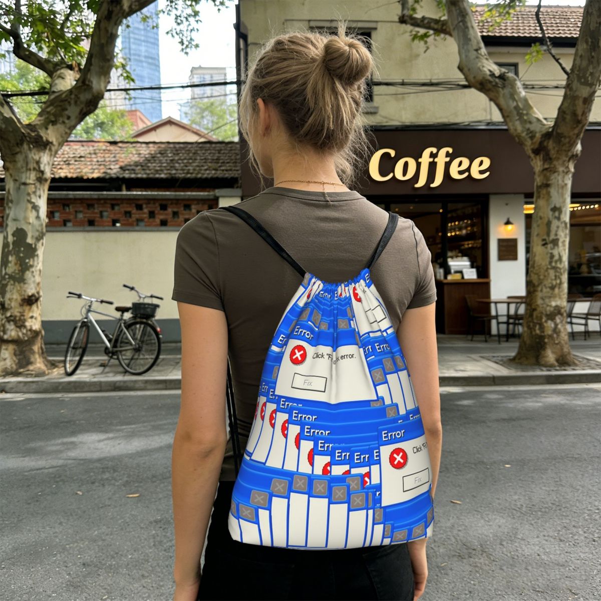 Windows Xp Error Tiled Drawstr - Tile Bag Drawstring 评论和价格
