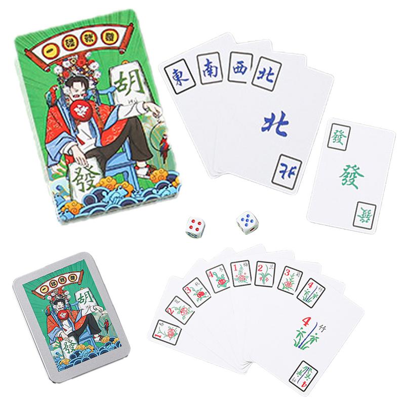 Mahjong Cards Family Game Wate - Card Game Deck 评论和价格