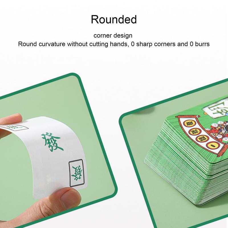 Mahjong Cards Family Game Wate - Card Game Deck 评论和价格