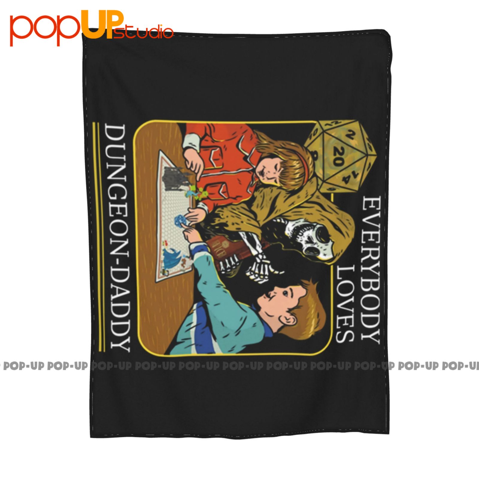 Rpg D20 Dice Dungeon Daddy Fan - Board Game Quilt 评论和价格