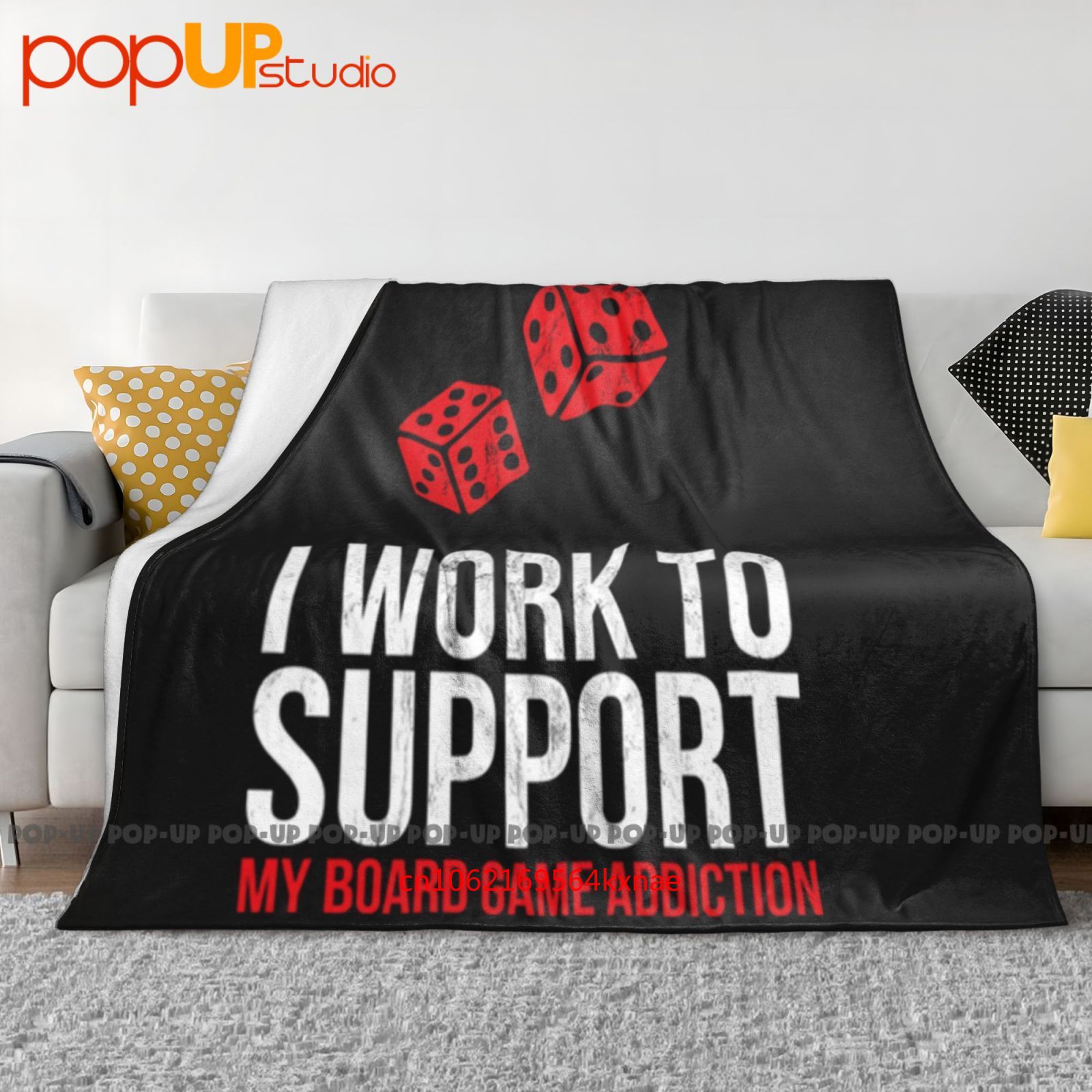 I Only Work To Support My Boar - Board Game Quilt 评论和价格