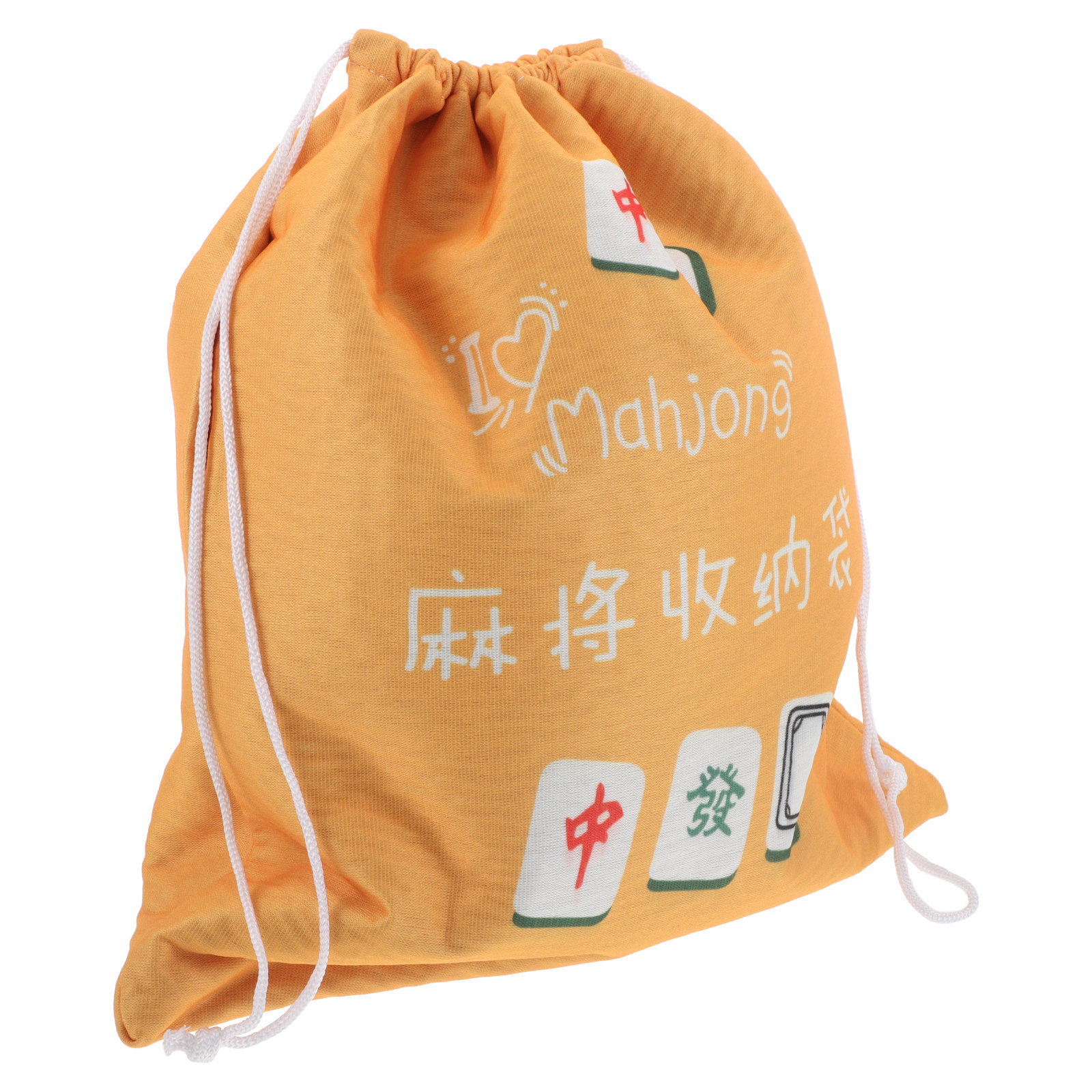 Large Fabric Mahjong Storage P - Tile Bag Drawstring 评论和价格