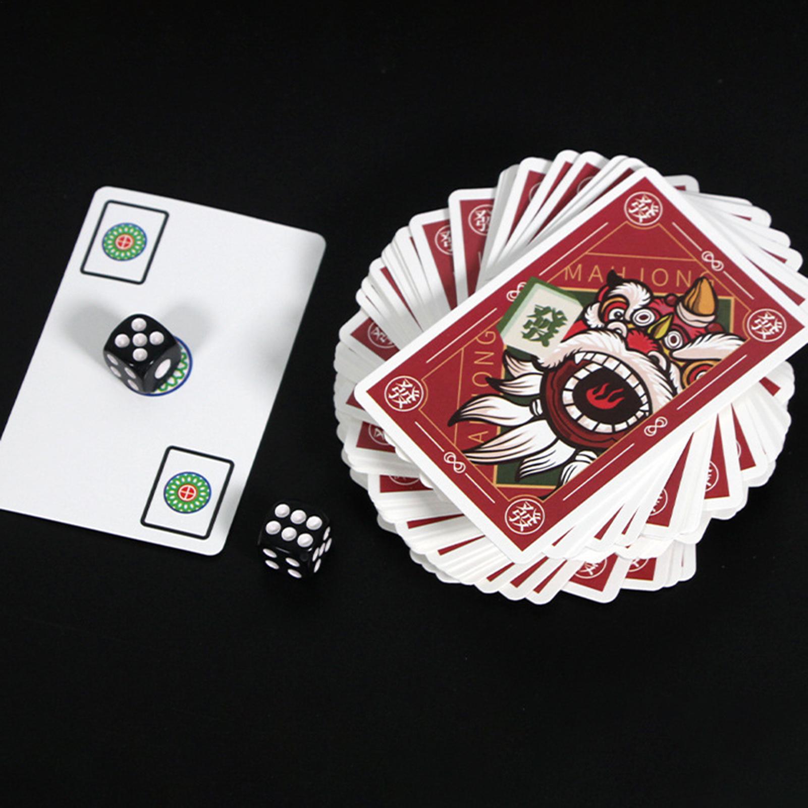 Playing Cards Mahjong Tiles Fa - Card Game Deck 评论和价格