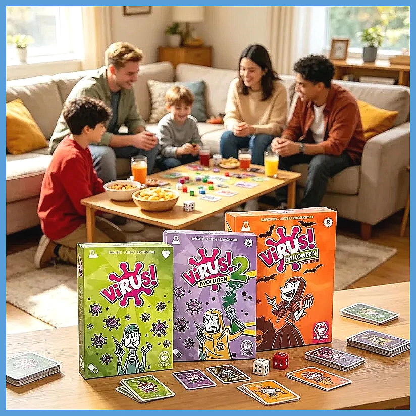 Virus Series 1&2 Family Strate - Board Game Virus 评论和价格