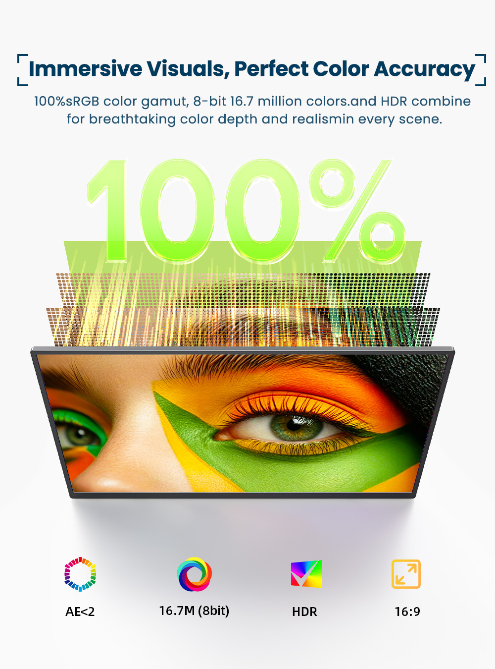 EVICIV 4K Portable Monitor 10- - Board Game Pc 评论和价格